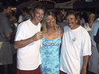Doug, Hilary, Jim - BVI 2002